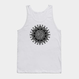 Sunflower Mandala Tank Top